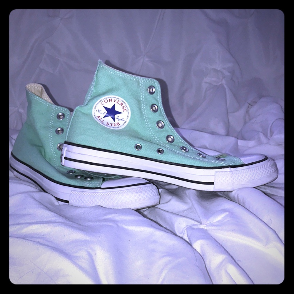 Teal Converse